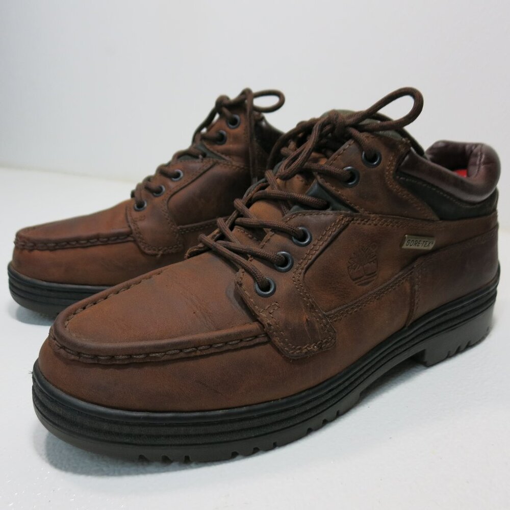 Timberland A1IX4 SensorFlex Mens Chukka Boots Brown Leather Navy Mesh Size 9 Timberland sensorflex mens - Gem main image 2